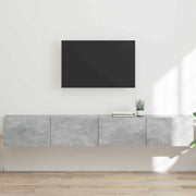 TV zidni ormar 2 pcs Beton 98 x 31 x 29,5 cm Konstruirano drvo