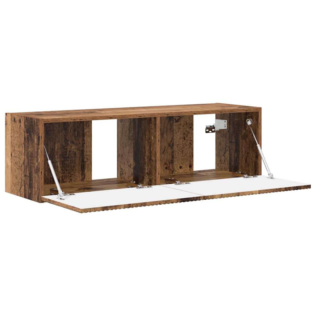 TV zidni ormar Staro drvo 98 x 31 x 29,5 cm Konstruirano drvo