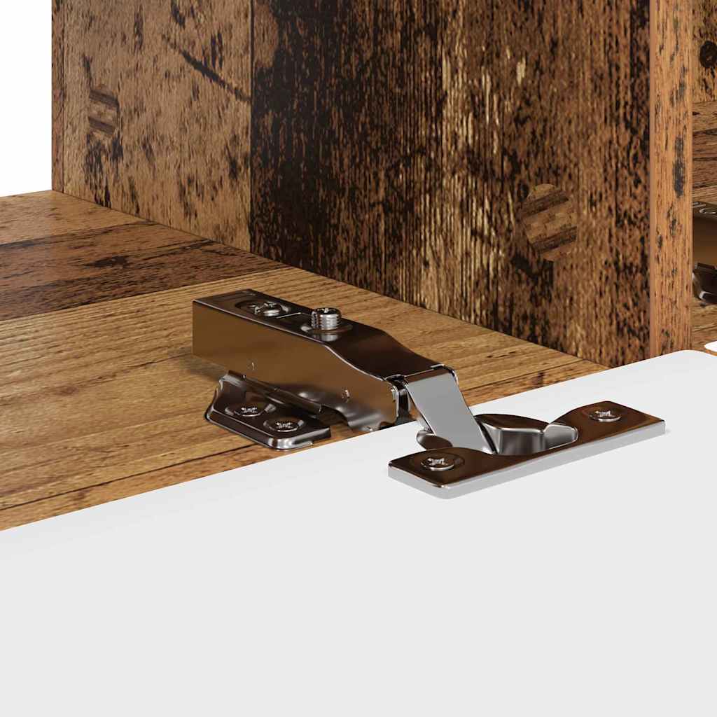 TV zidni ormar Zidne 2 pcs Staro drvo 98 x 31 x 29,5 cm