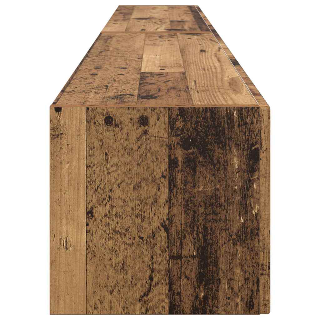 TV zidni ormar Zidne 2 pcs Staro drvo 98 x 31 x 29,5 cm