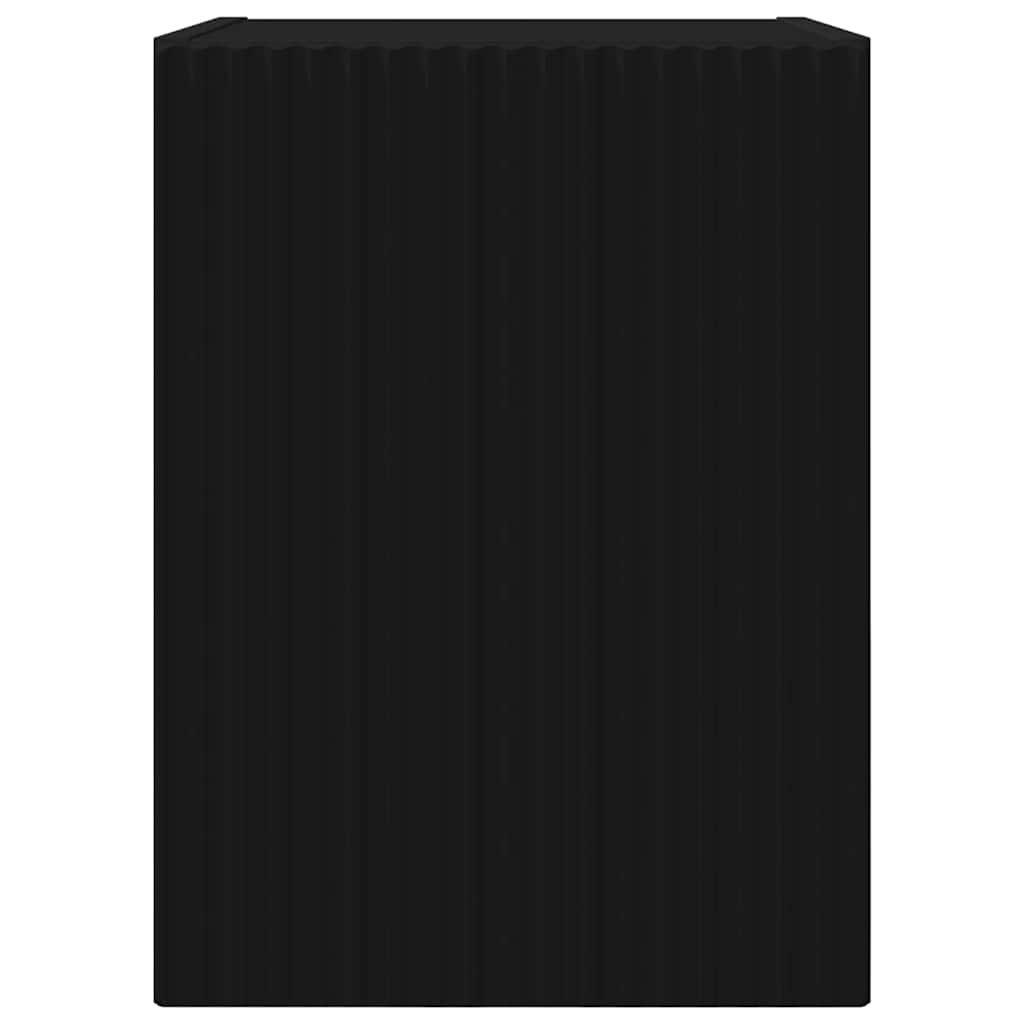 TV zidni ormar 2 pcs Crna 30 x 31 x 40 cm Konstruirano drvo