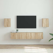 TV zidni ormar 2 pcs Sonoma 30 x 31 x 40 cm Konstruirano drvo