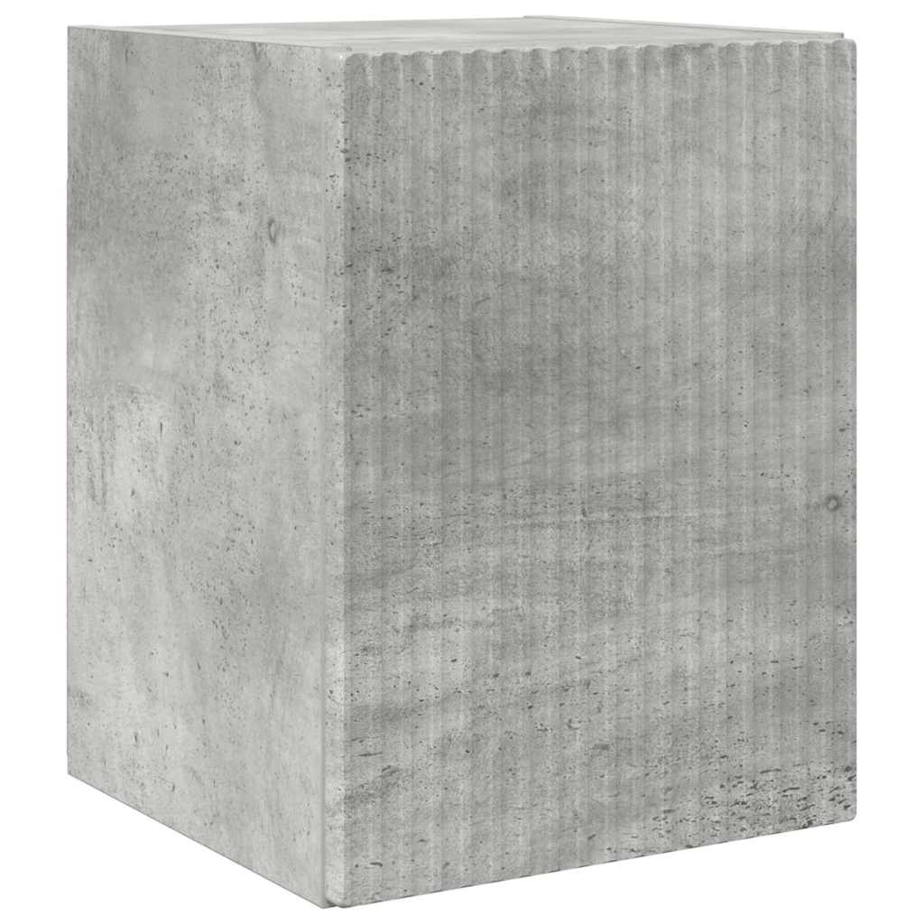 TV zidni ormar Zidne Beton 30 x 31 x 40 cm Konstruirano drvo