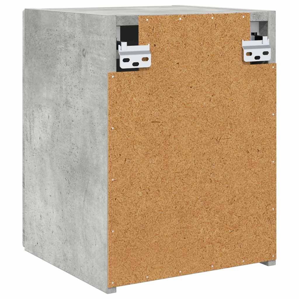 TV zidni ormar Zidne Beton 30 x 31 x 40 cm Konstruirano drvo