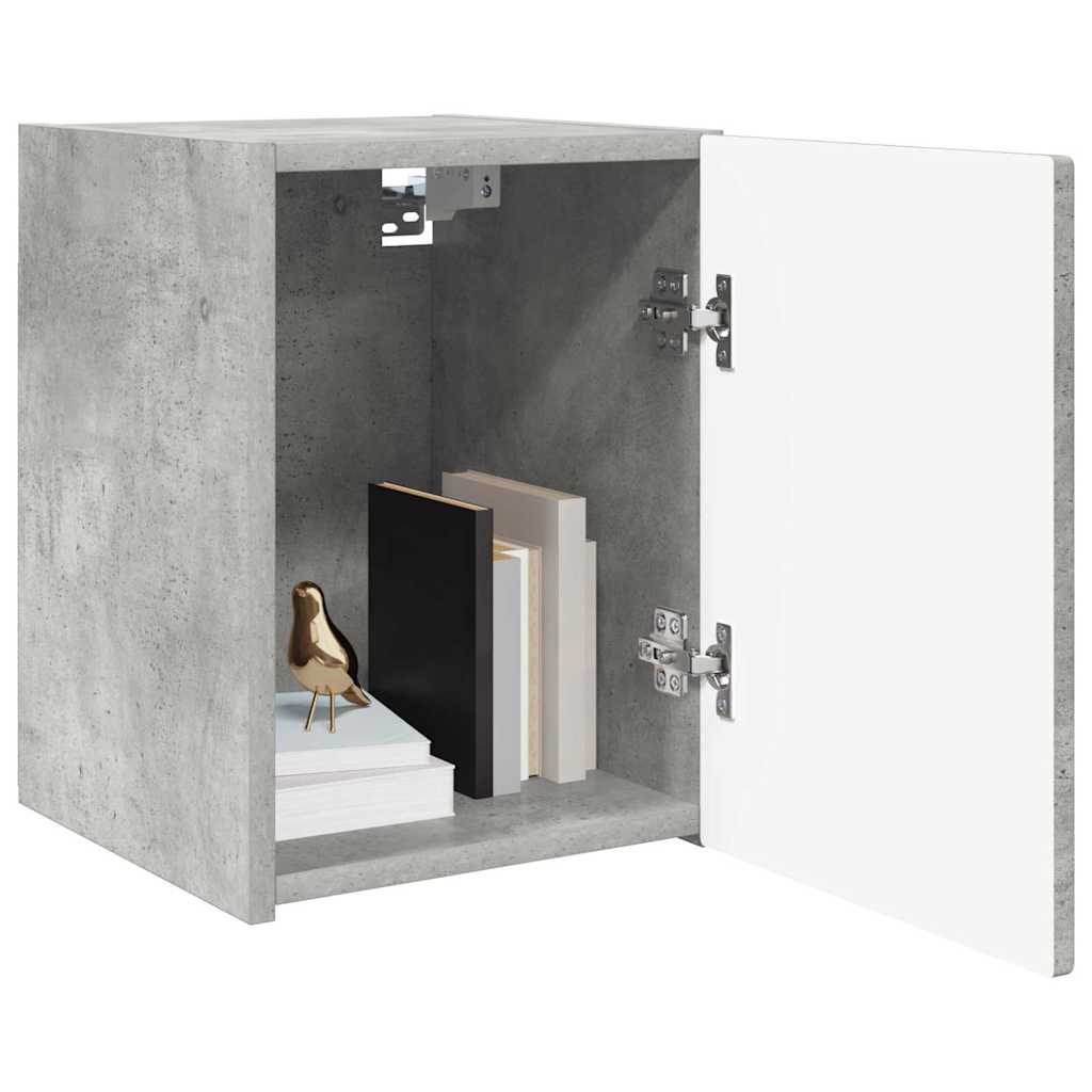 TV zidni ormar Zidne Beton 30 x 31 x 40 cm Konstruirano drvo