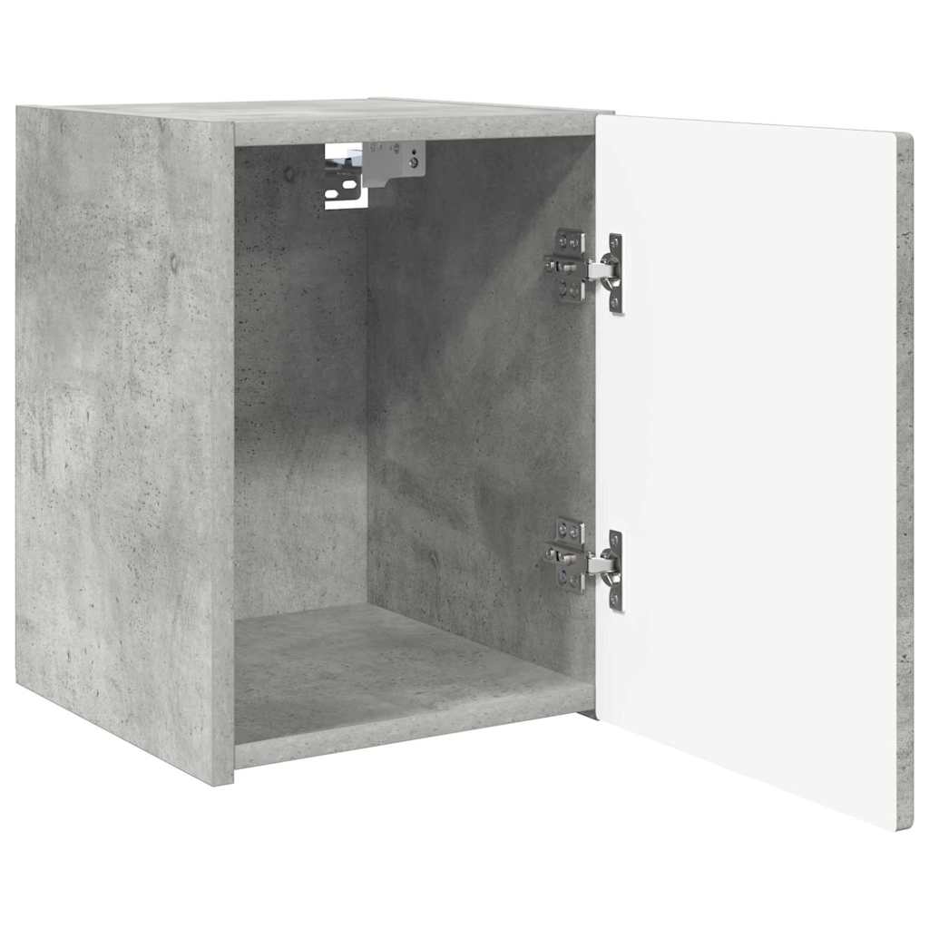 TV zidni ormar 2 pcs Beton 30 x 31 x 40 cm Konstruirano drvo