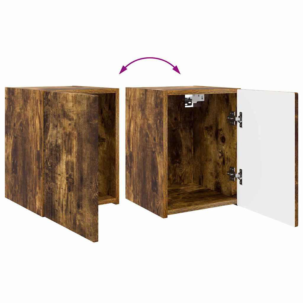 TV zidni ormar Dimljeni hrast 30 x 31 x 40 cm Konstruirano drvo