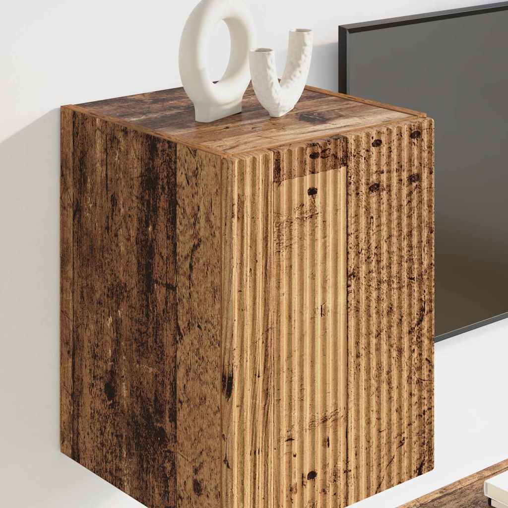 TV zidni ormar Staro drvo 30 x 31 x 40 cm Konstruirano drvo