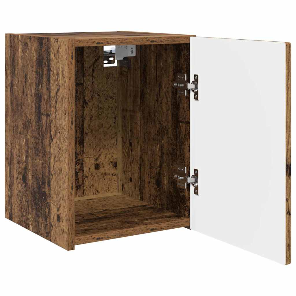 TV zidni ormar Zidne 2 pcs Staro drvo 30 x 31 x 40 cm