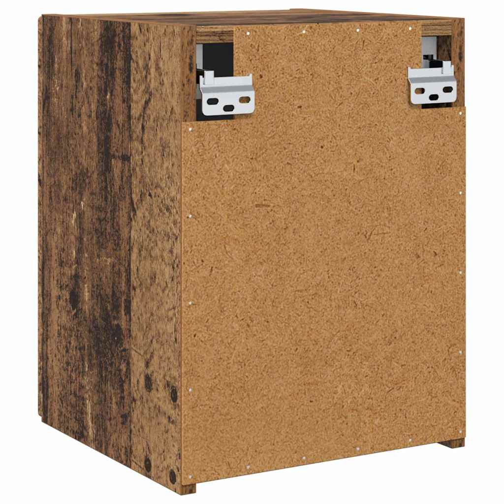 TV zidni ormar Zidne 2 pcs Staro drvo 30 x 31 x 40 cm