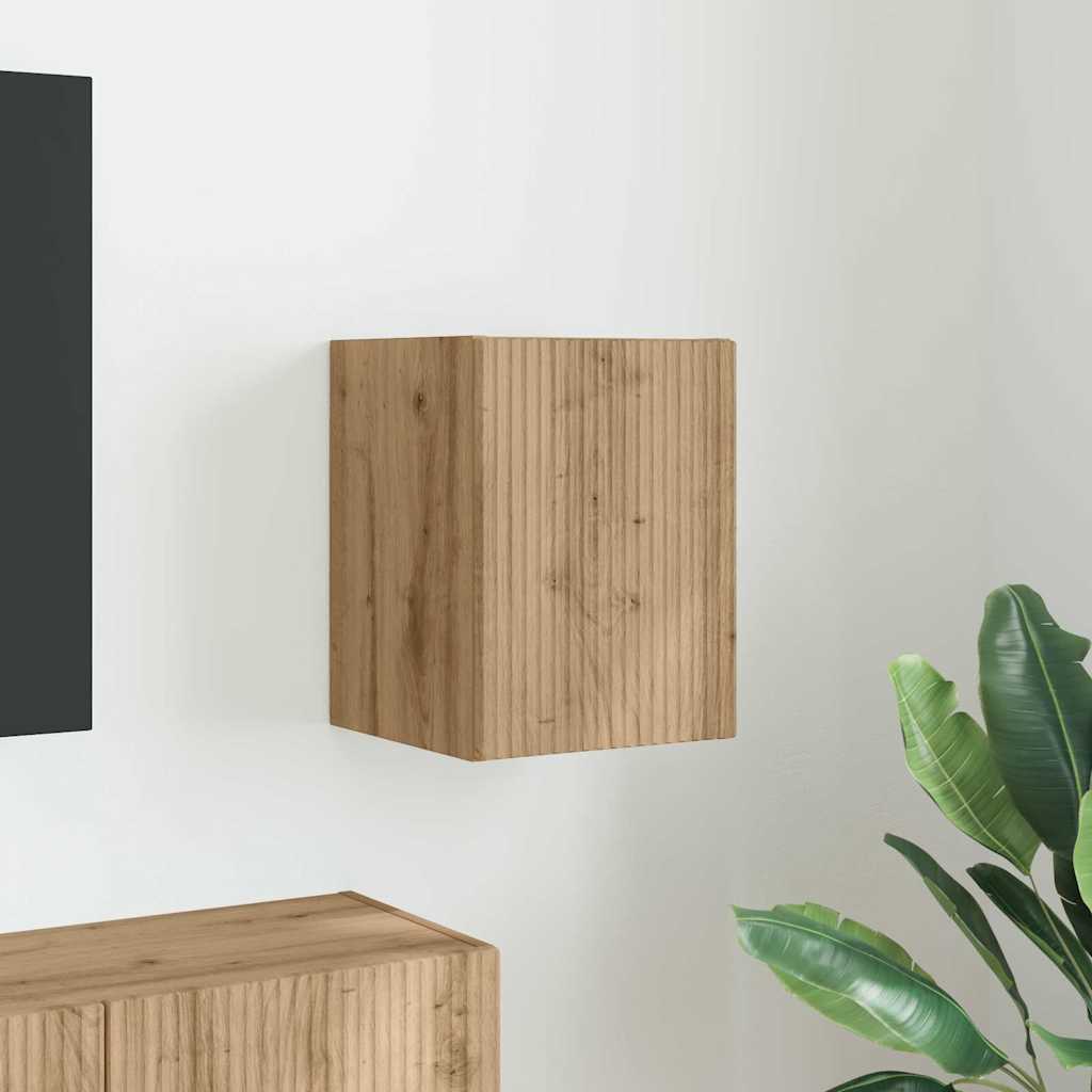TV zidni ormar Zidne Umjetnička hrastovina 30 x 31 x 40 cm