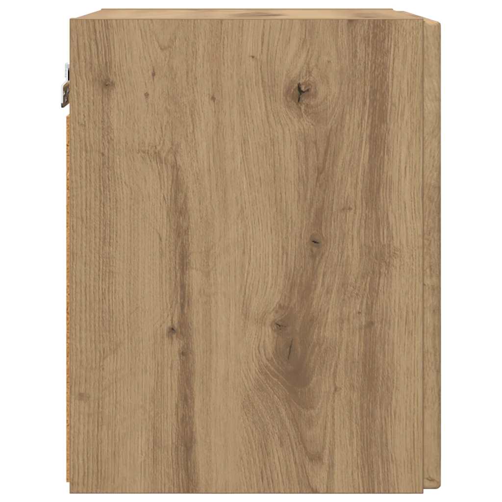 TV zidni ormar Zidne Umjetnička hrastovina 30 x 31 x 40 cm
