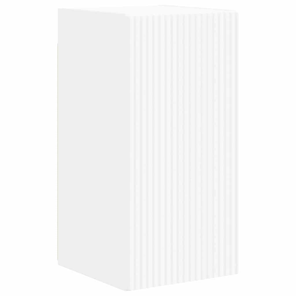 TV zidni ormar Zidne Bijelo 30 x 31 x 60 cm Konstruirano drvo