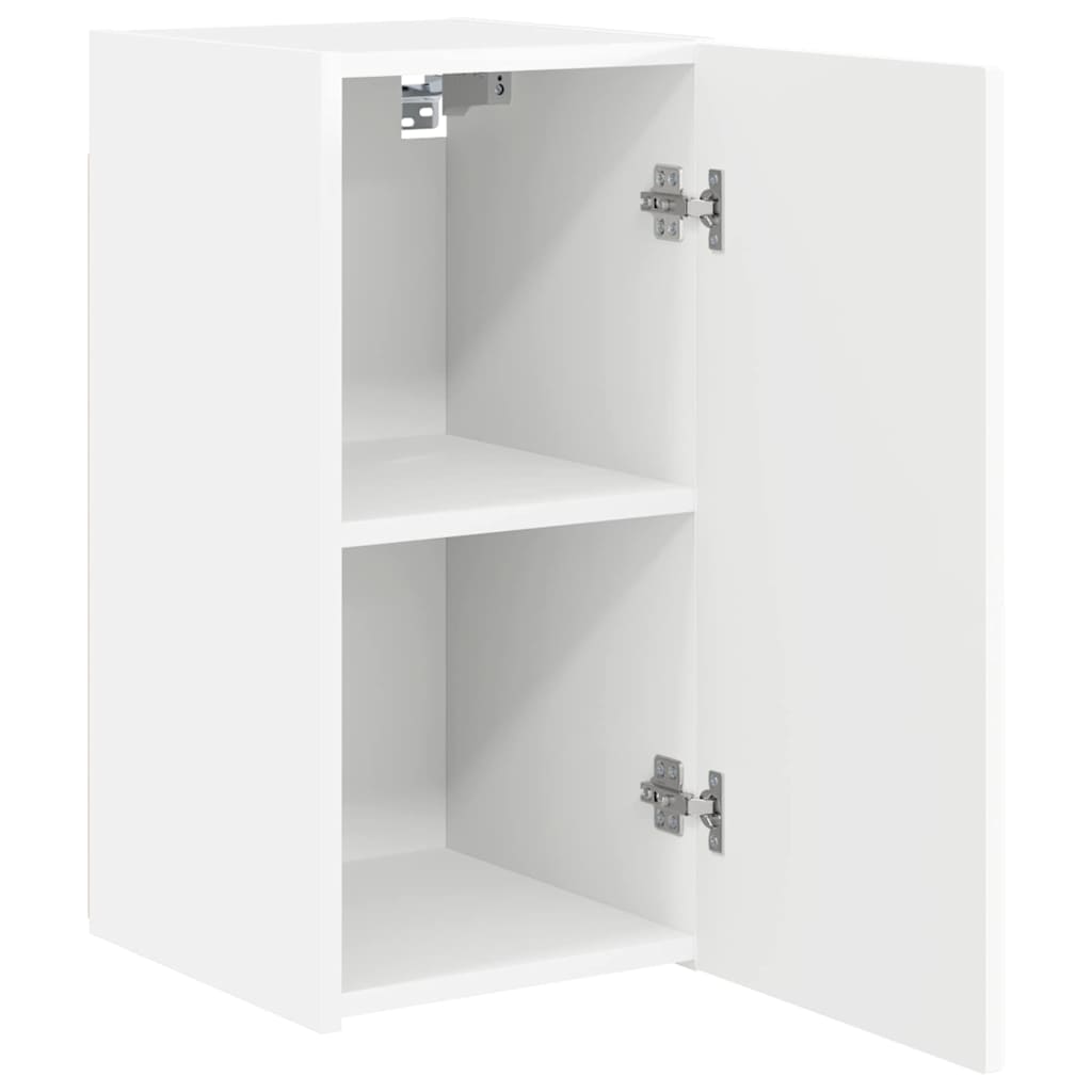 TV zidni ormar Zidne Bijelo 30 x 31 x 60 cm Konstruirano drvo