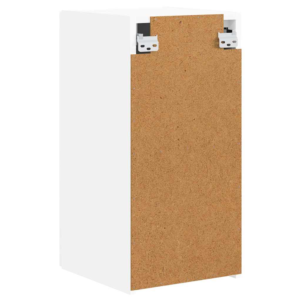TV zidni ormar Zidne Bijelo 30 x 31 x 60 cm Konstruirano drvo