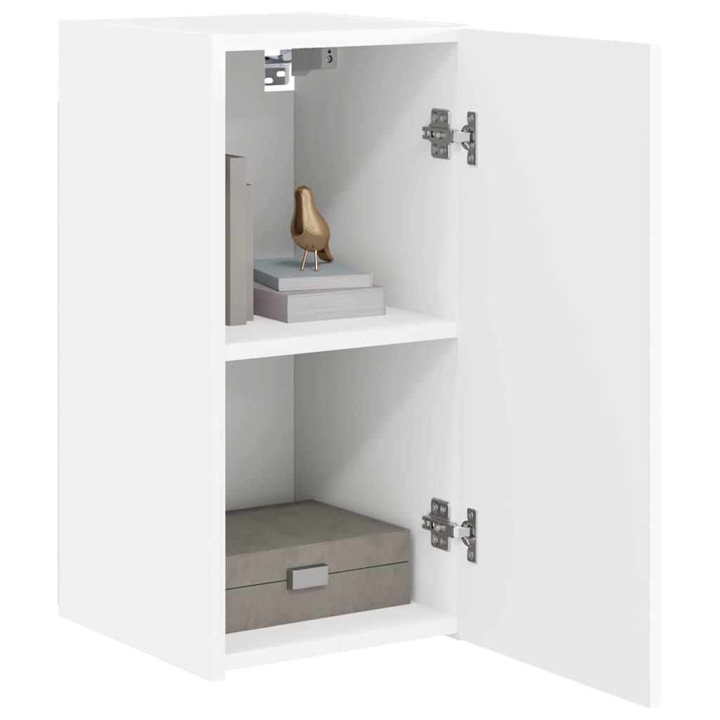 TV zidni ormar Zidne Bijelo 30 x 31 x 60 cm Konstruirano drvo