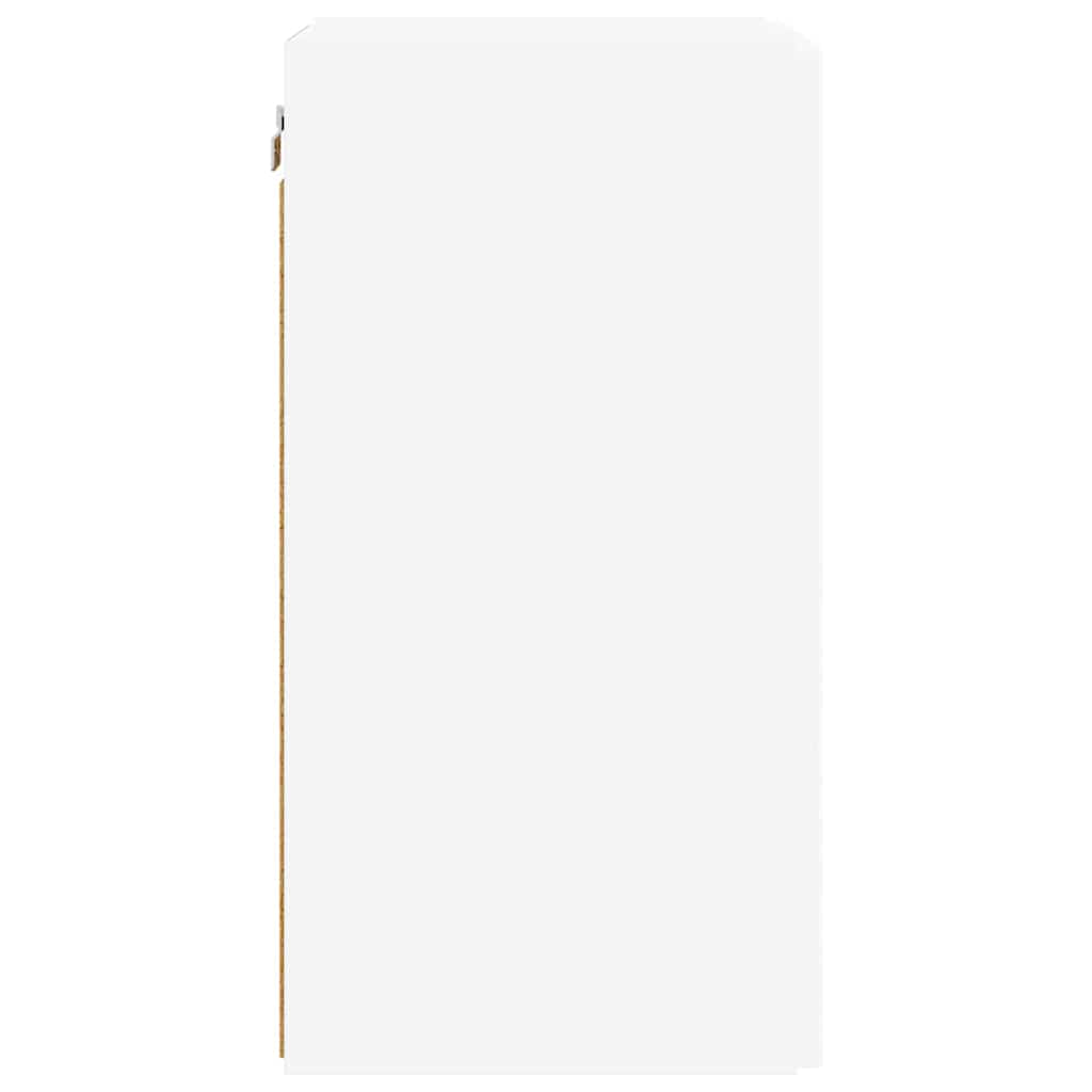TV zidni ormar Zidne Bijelo 30 x 31 x 60 cm Konstruirano drvo