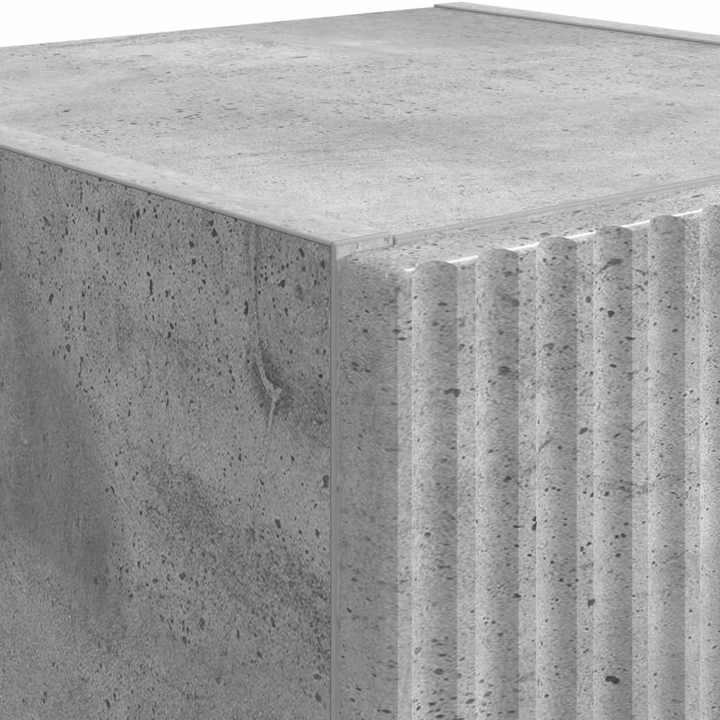TV zidni ormar Zidne Beton 30 x 31 x 60 cm Konstruirano drvo