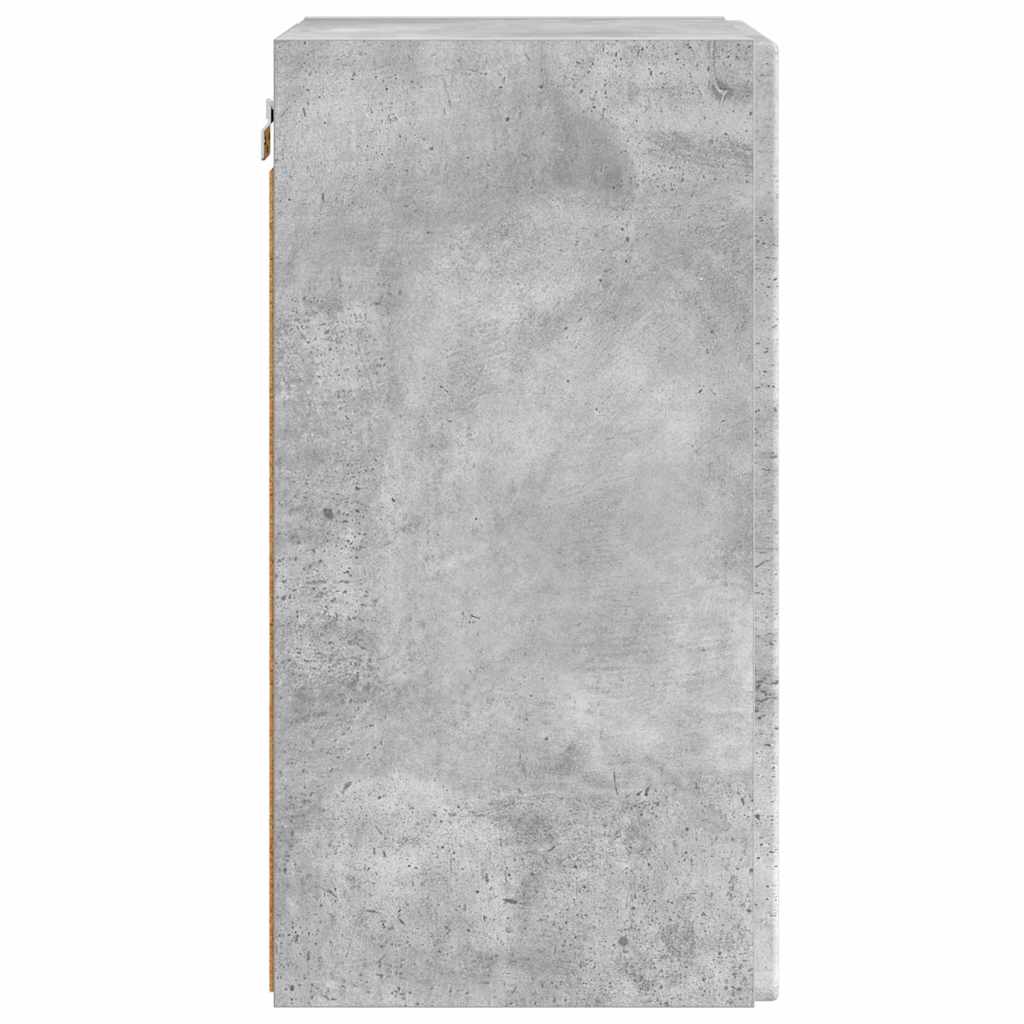 TV zidni ormar Zidne Beton 30 x 31 x 60 cm Konstruirano drvo