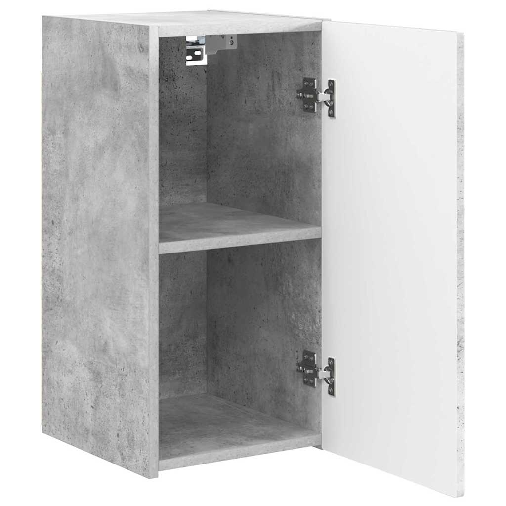 TV zidni ormar 2 pcs Beton 30 x 31 x 60 cm Konstruirano drvo