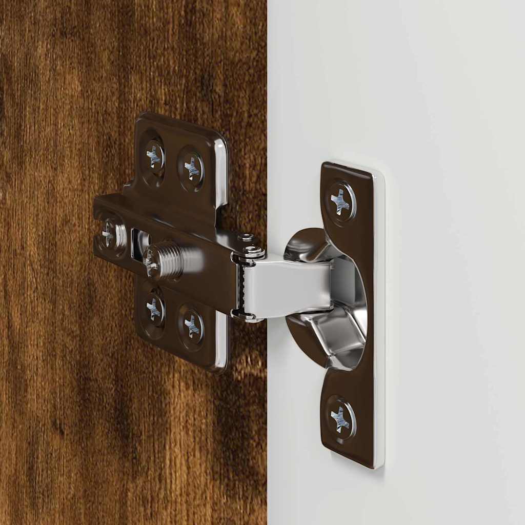 TV zidni ormar Zidne 2 pcs Dimljeni hrast 30 x 31 x 60 cm