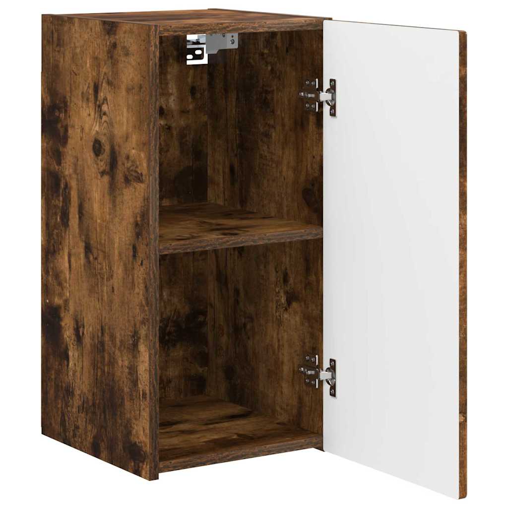 TV zidni ormar Zidne 2 pcs Dimljeni hrast 30 x 31 x 60 cm
