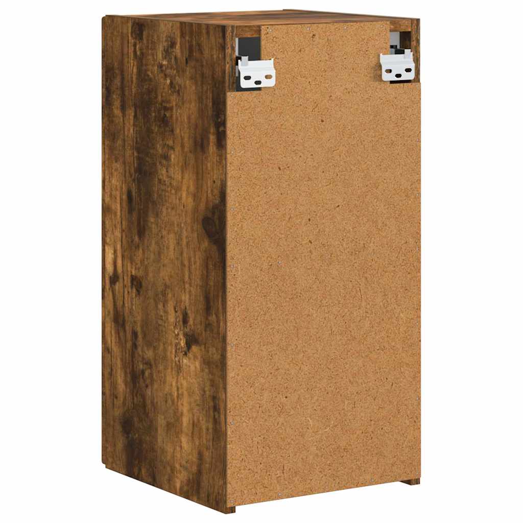 TV zidni ormar Zidne 2 pcs Dimljeni hrast 30 x 31 x 60 cm