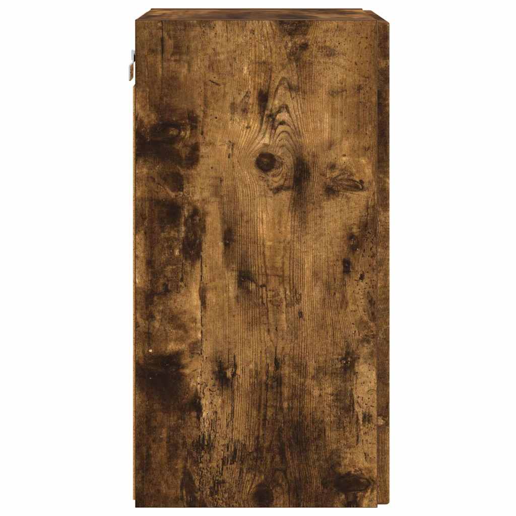 TV zidni ormar Zidne 2 pcs Dimljeni hrast 30 x 31 x 60 cm