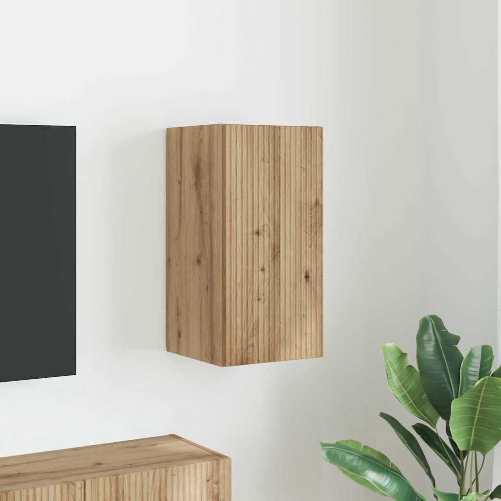 TV zidni ormar Zidne Umjetnička hrastovina 30 x 31 x 60 cm