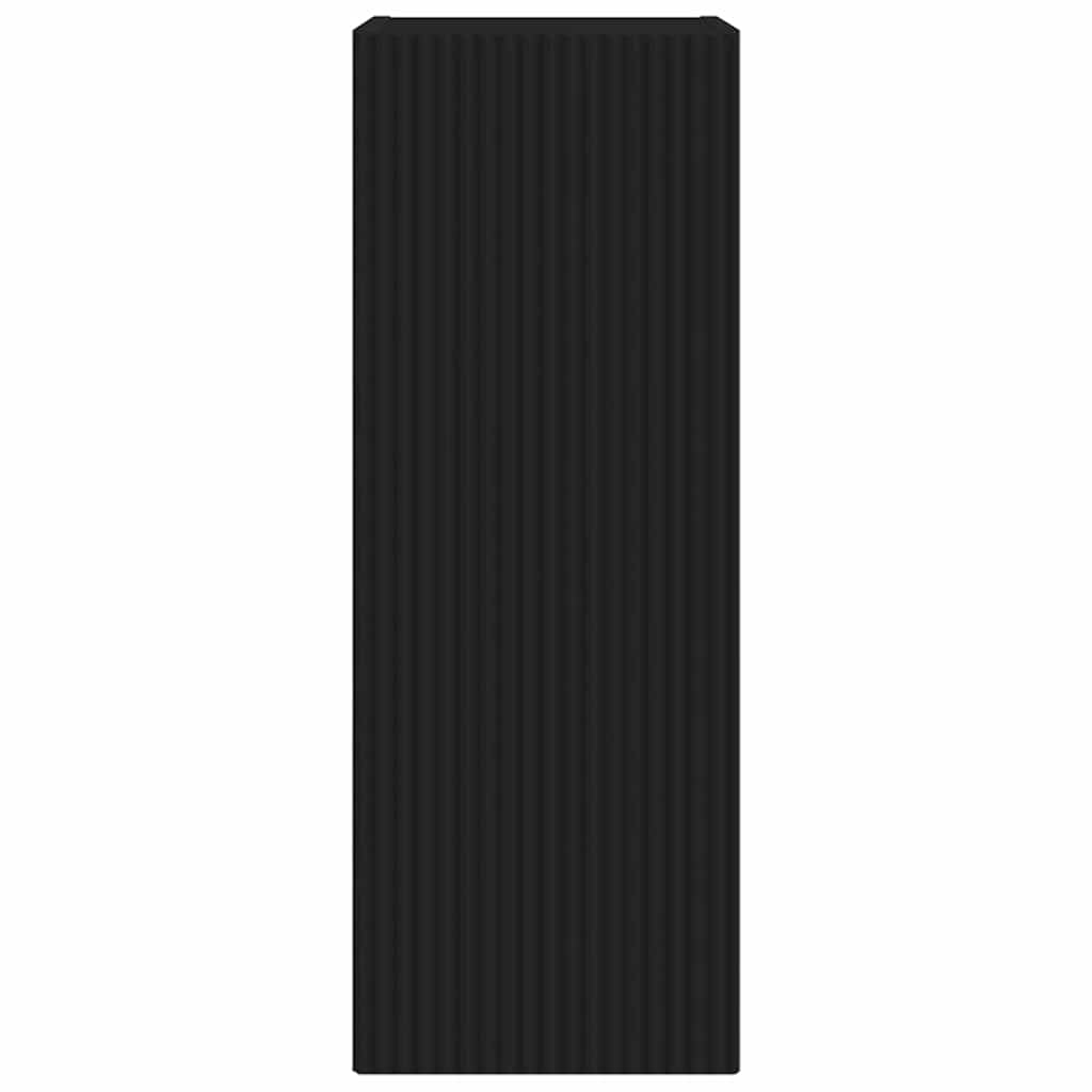 TV zidni ormar 2 pcs Crna 30 x 31 x 80 cm Konstruirano drvo
