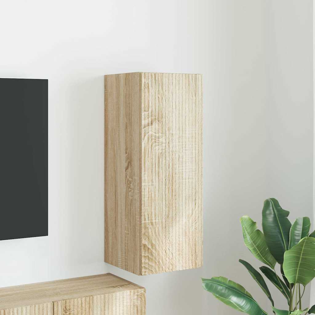 TV zidni ormar Zidne Sonoma 30 x 31 x 80 cm Konstruirano drvo