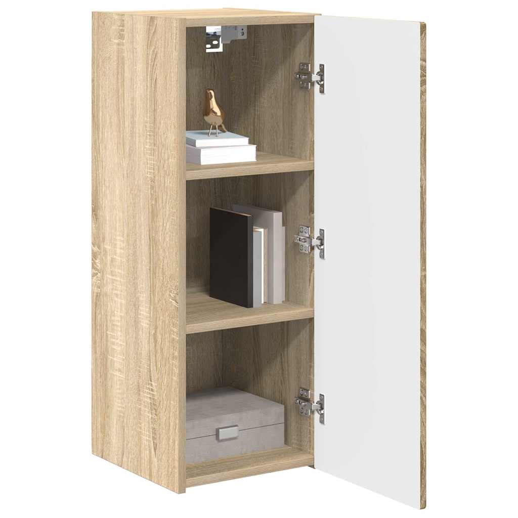 TV zidni ormar Zidne Sonoma 30 x 31 x 80 cm Konstruirano drvo