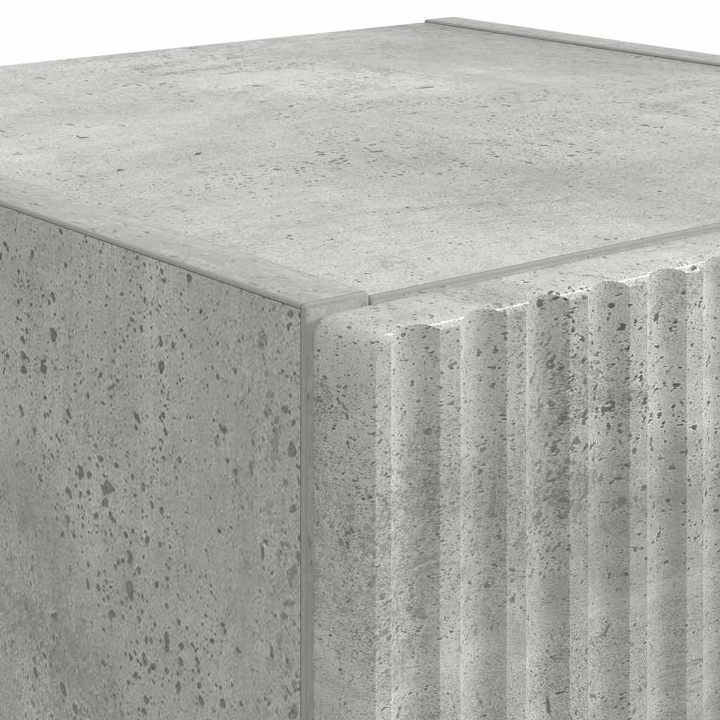 TV zidni ormar Zidne Beton 30 x 31 x 80 cm Konstruirano drvo