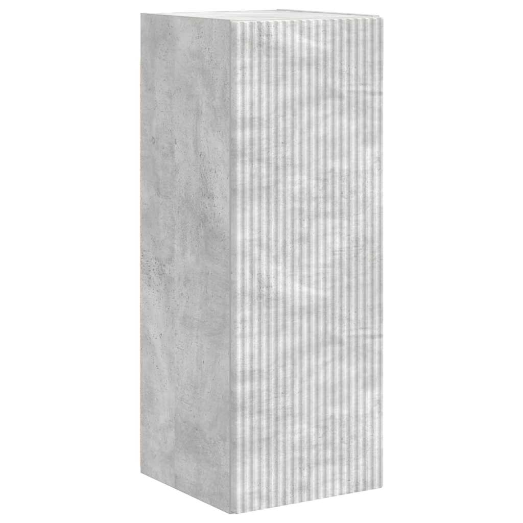 TV zidni ormar 2 pcs Beton 30 x 31 x 80 cm Konstruirano drvo
