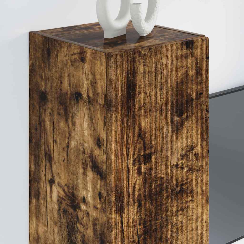 TV zidni ormar Dimljeni hrast 30 x 31 x 80 cm Konstruirano drvo
