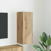 TV zidni ormar Zidne Umjetnička hrastovina 30 x 31 x 80 cm