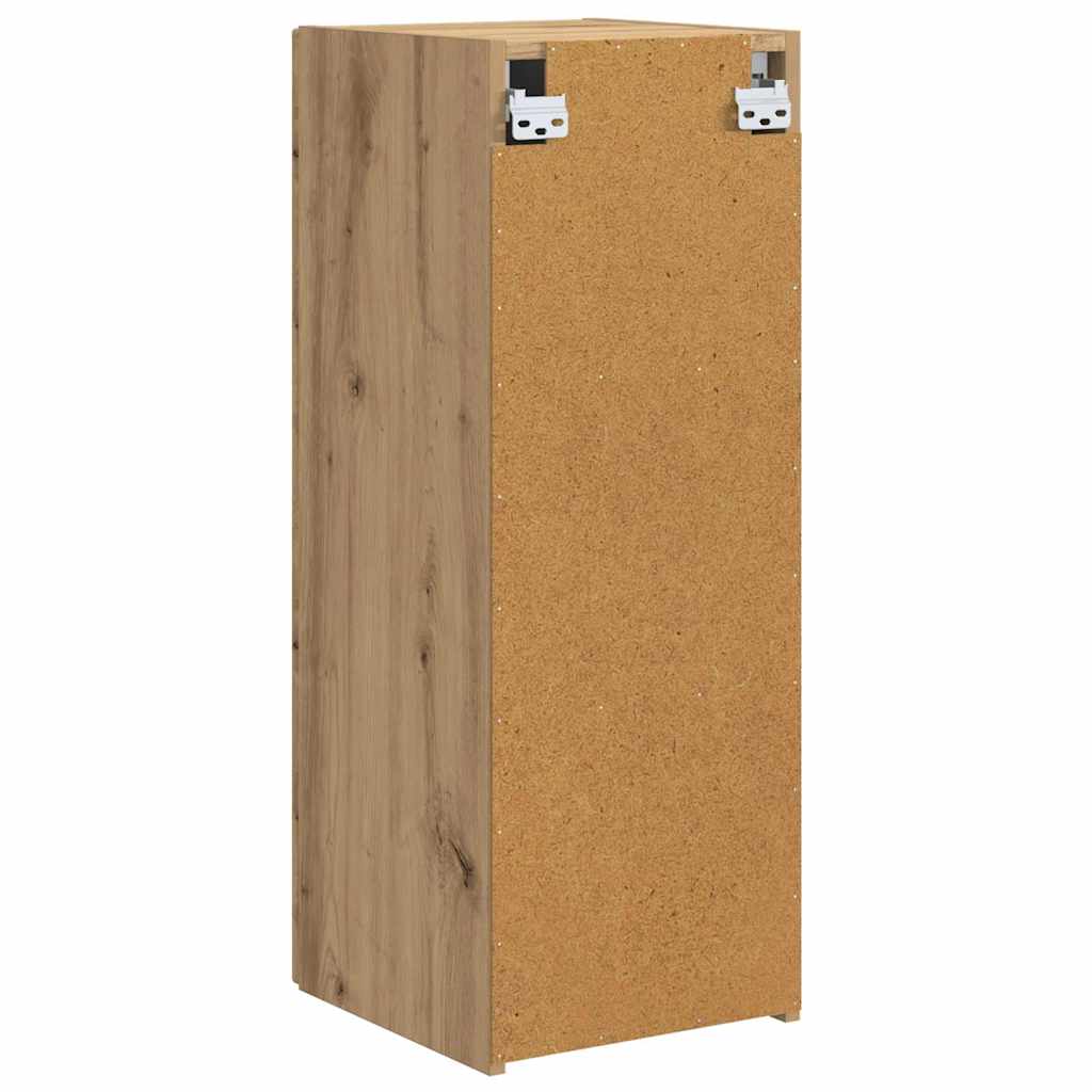 TV zidni ormar Zidne Umjetnička hrastovina 30 x 31 x 80 cm