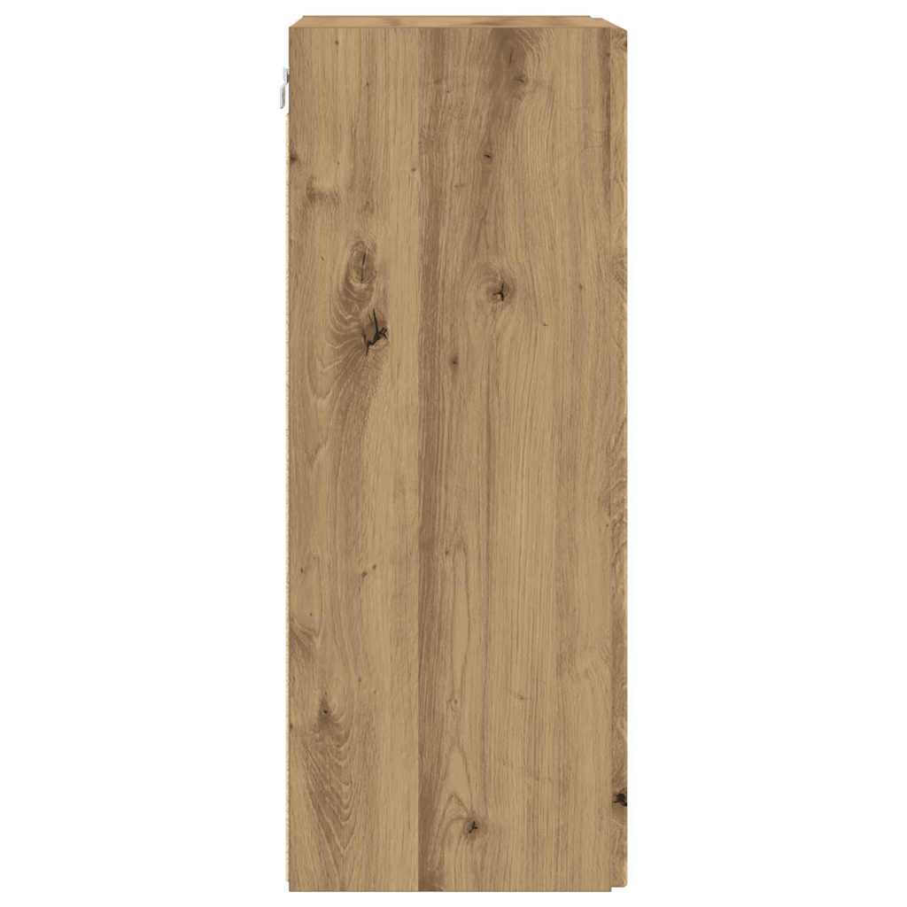 TV zidni ormar Zidne Umjetnička hrastovina 30 x 31 x 80 cm