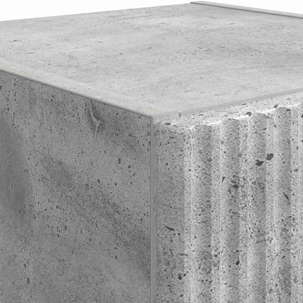 TV zidni ormar Zidne Beton 30 x 31 x 100 cm Konstruirano drvo