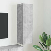 TV zidni ormar Zidne Beton 30 x 31 x 100 cm Konstruirano drvo