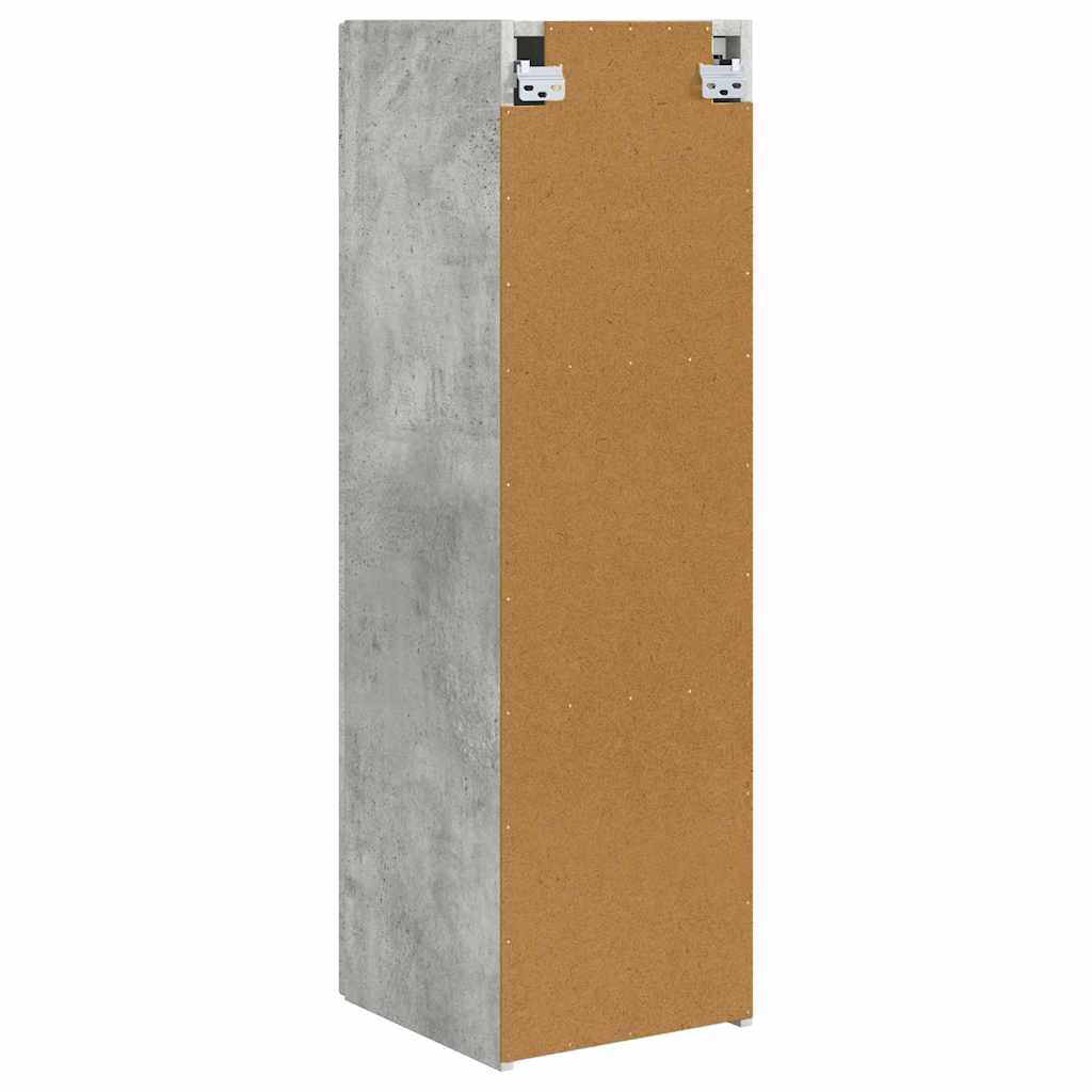 TV zidni ormar 2 pcs Beton 30 x 31 x 100 cm Konstruirano drvo