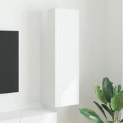 TV zidni ormar Sjajno bijelo 30 x 31 x 100 cm Konstruirano drvo