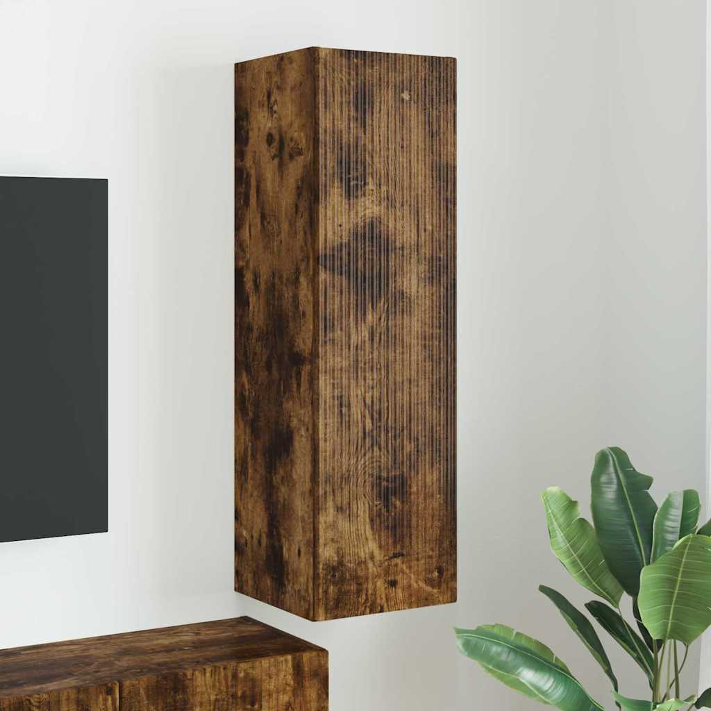 TV zidni ormar Zidne Dimljeni hrast 30 x 31 x 100 cm