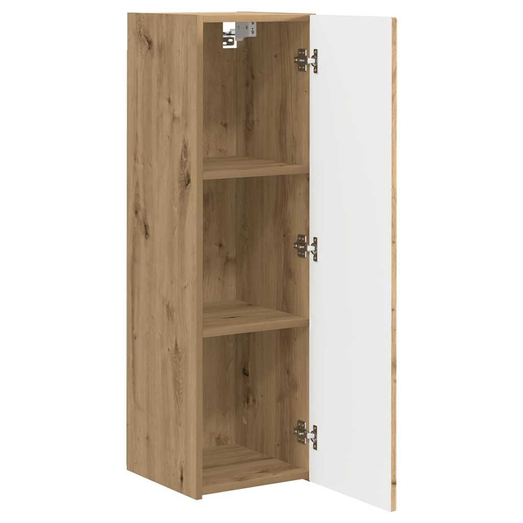 TV zidni ormar Zidne Umjetnička hrastovina 30 x 31 x 100 cm