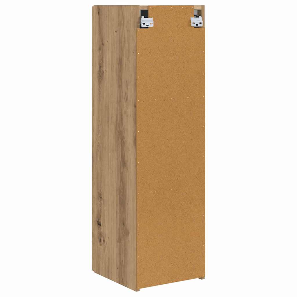 TV zidni ormar Zidne Umjetnička hrastovina 30 x 31 x 100 cm