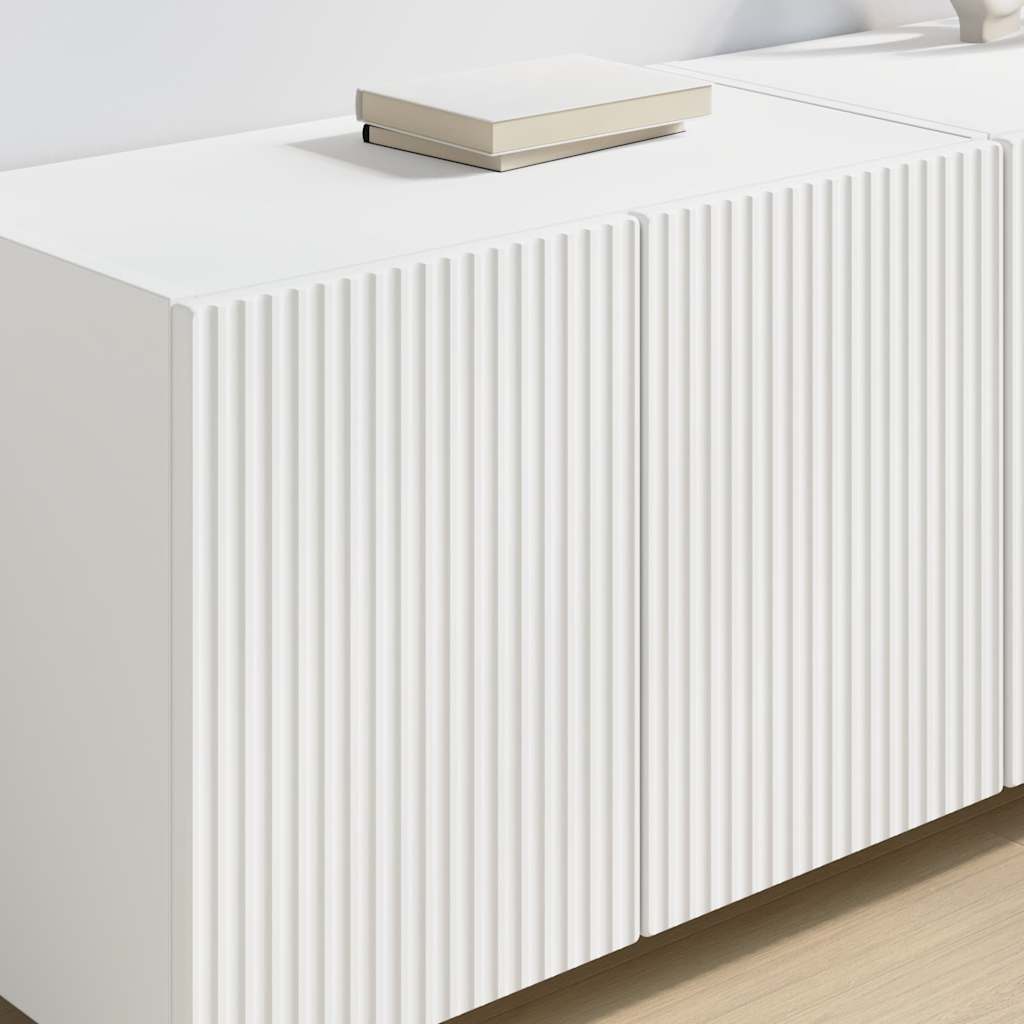TV zidni ormar Zidne Bijelo 59,5 x 31 x 40 cm Konstruirano drvo