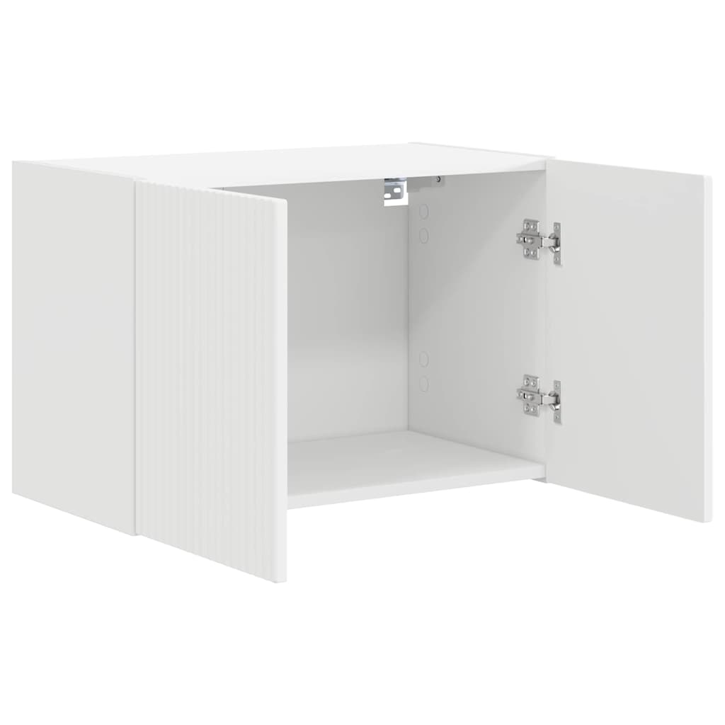 TV zidni ormar Zidne Bijelo 59,5 x 31 x 40 cm Konstruirano drvo