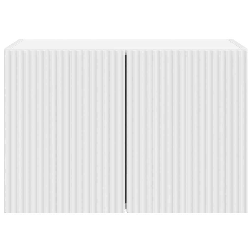 TV zidni ormar Zidne Bijelo 59,5 x 31 x 40 cm Konstruirano drvo