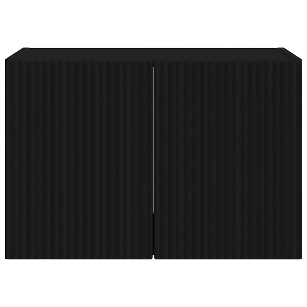 TV zidni ormar Zidne Crna 59,5 x 31 x 40 cm Konstruirano drvo