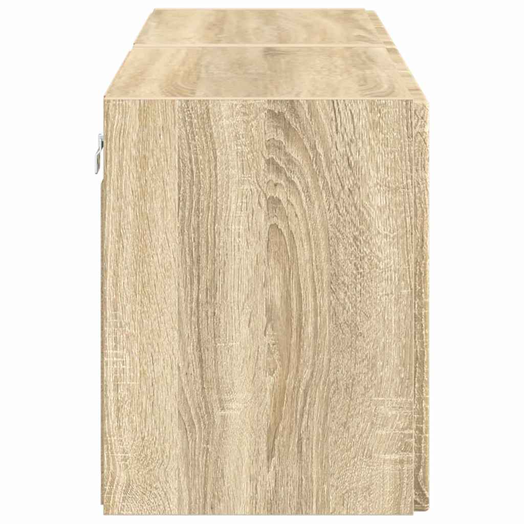 TV zidni ormar Zidne 2 pcs Sonoma hrast 59,5 x 31 x 40 cm
